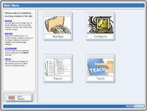 TEACH:diabetes topic select screen